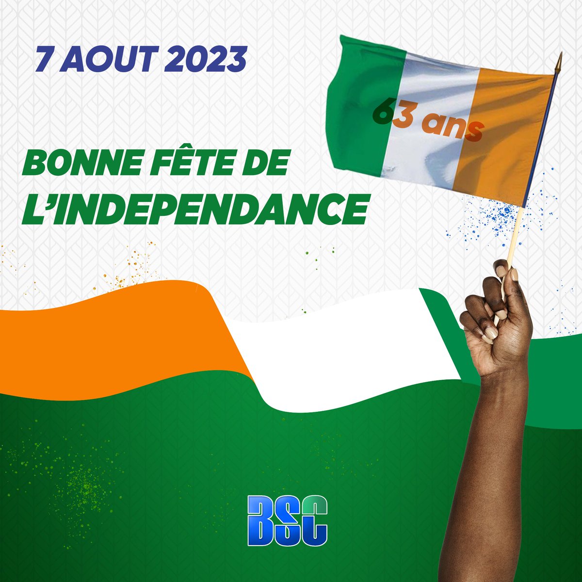 businessSpring3's tweet photo. Toute l'équipe de BSC vous souhaite une bonne fête de l'INDEPENDANCE 🎊 https://t.co/N0VK8lvB1u