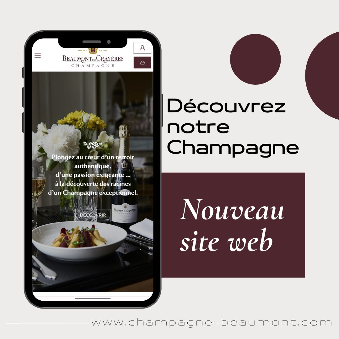 Bdescrayeres's tweet photo. 🌐 CELA FAIT DÉJÀ 9 MOIS QUE NOTRE NOUVEAU SITE EST EN LIGNE ! 🌐

Venez découvrir ou redécouvrir notre site web fraîchement arrivé sur la toile le 12 octobre 2022. Une expérience audacieuse et unique vous y attend.

➡️ https://t.co/9GkD4nWQma ⬅️ https://t.co/PBDSBr7nNz
