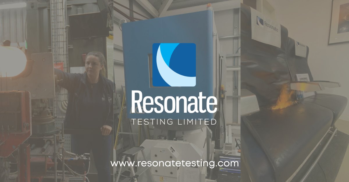ResonateTesting's tweet image. #ResonateTesting provides high quality fire, mechanical, and environmental test solutions and certification services across a wide range of industrial sectors. 

From Primes to SMEs, each project that we undertake is bespoke and tailored specifically to our customer.