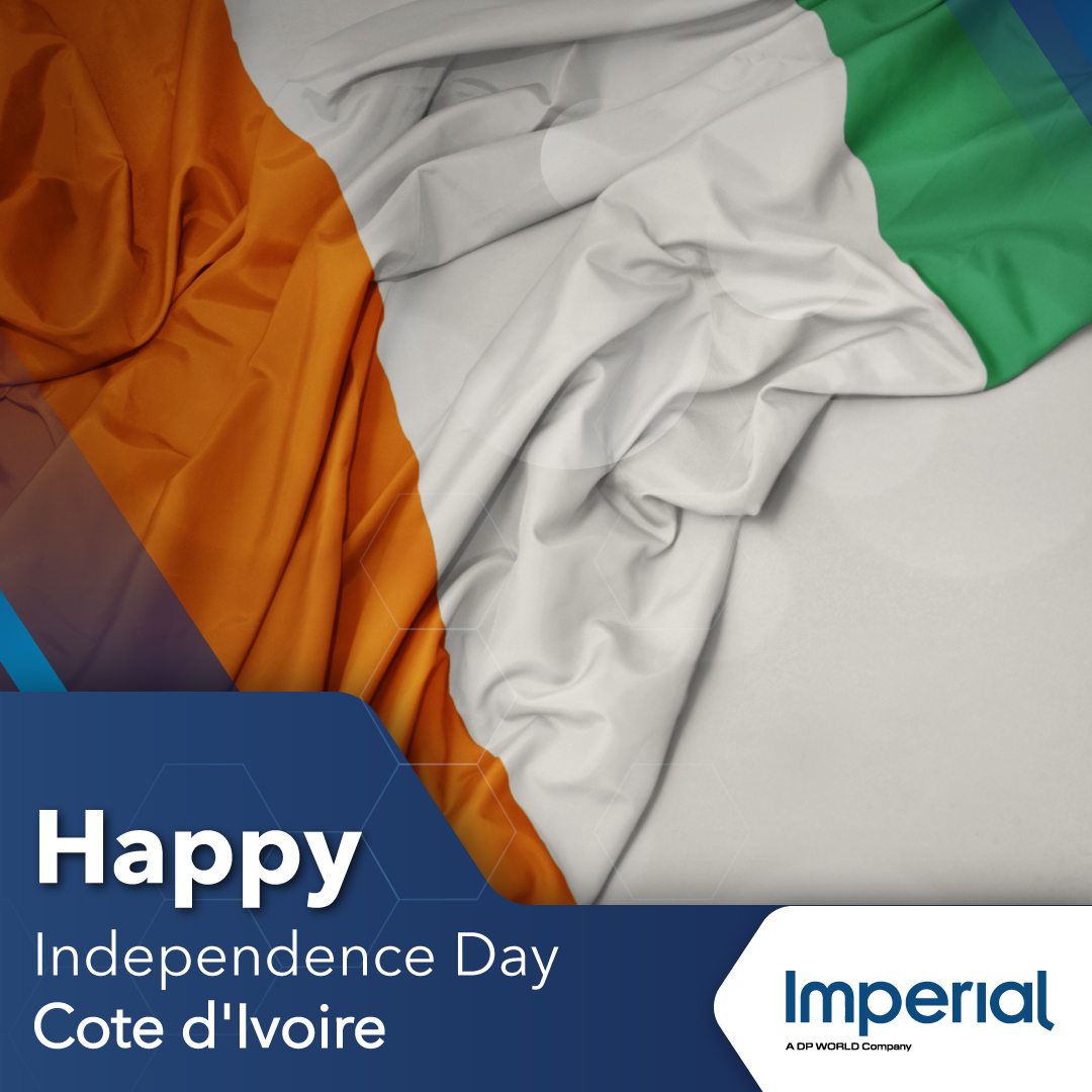 We wish all our colleagues, stakeholders and their families in Cote d'Ivoire a Happy Independence Day. #Imperial #HappyIndependenceDay