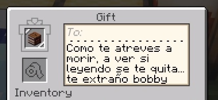 Cubitoux's tweet photo. ¿Por qué nadie me había dicho que Dapper le hizo un regalo a Bobby? Y LE PREGUNTA QUE COMO SE ATREVE A MORIR https://t.co/EKOQYM60r6