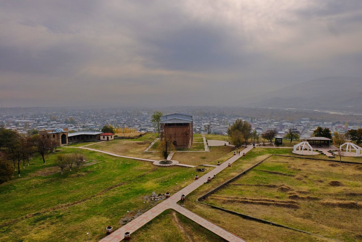 EBRD's tweet photo. We preserve cultural heritage in the Kyrgyz town of #Uzgen through archaeological supervision while investing in critical municipal infrastructure. 
Once an important hub on the Silk Road, Uzgen’s ancient history stretches back 2,000 years. 
W/ @eu_near @EIB &amp; @JapanGov https://t.co/huGeus5LUO