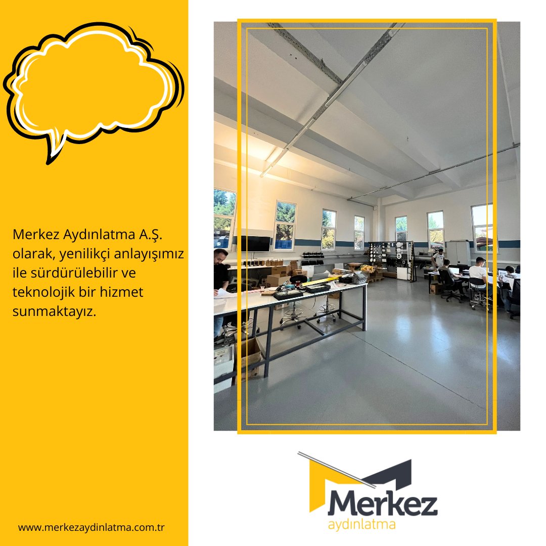 merkezaydinlatm's tweet image. Merkez Aydınlatma A.Ş. olarak, yenilikçi anlayışımız ile sürdürülebilir ve teknolojik bir hizmet sunmaktayız.

Merkez Lighting Inc. We offer a sustainable and technological service with our innovative approach.

merkezaydinlatma.com.tr

#merkezaydınlatma #ledampul
#aydınlatma