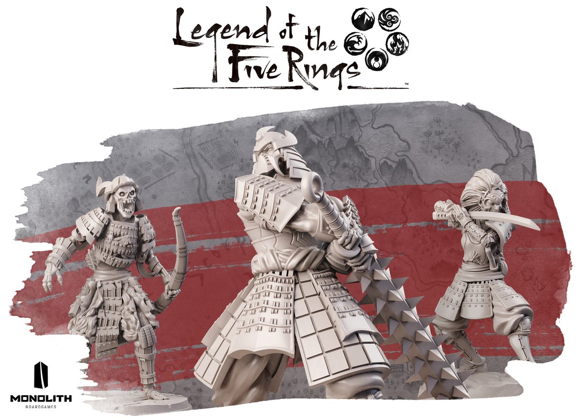 🇺🇸 Monolith is delighted to announce one of our next boardgames, 𝘓𝘦𝘨𝘦𝘯𝘥𝘴 𝘰𝘧 𝘵𝘩𝘦 5 𝘳𝘪𝘯𝘨𝘴: 𝘊𝘩𝘢𝘮𝘱𝘪𝘰𝘯𝘴 𝘰𝘧 𝘙𝘰𝘬𝘶𝘨𝘢𝘯 !

🇫🇷 Monolith est heureux de vous annoncer l’un de nos prochains jeux de plateau. La Guerre des Clans commence...