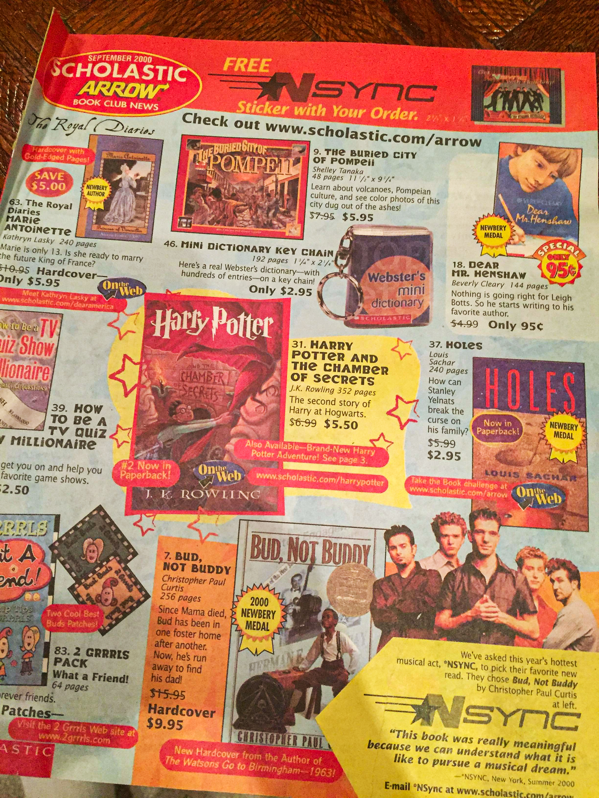Anyone else remember filling out the Scholastic book club order form? :  r/GenX