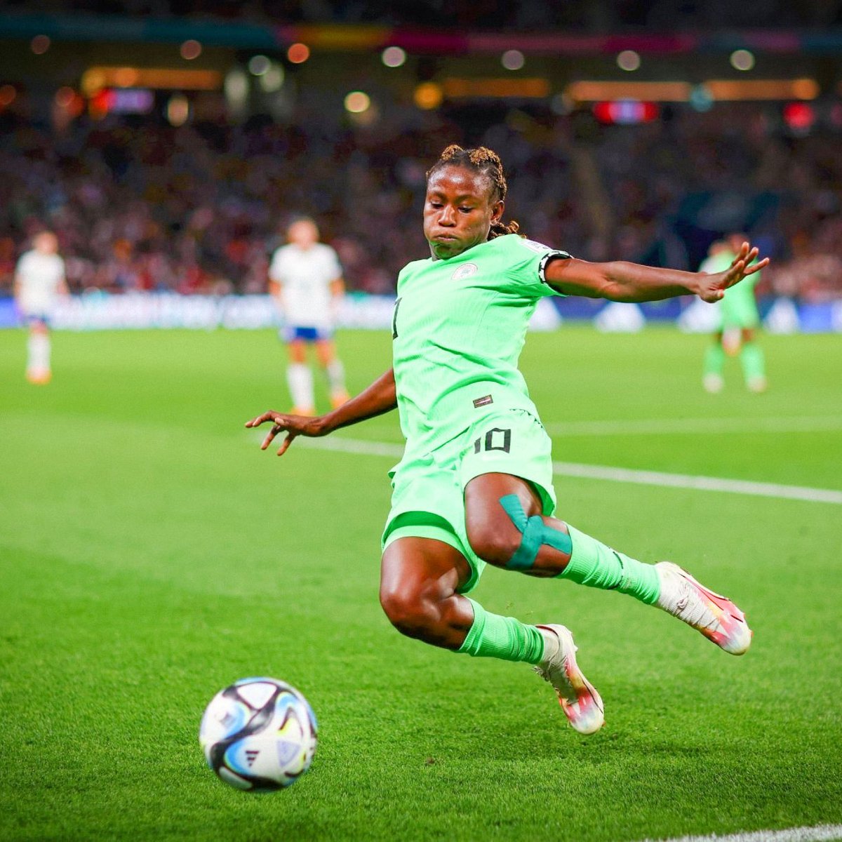 SSE_NGA's tweet photo. A tank 🙌🏽

#FIFAWWWC | #SoarSuperFalcons https://t.co/Ls18XMwy41