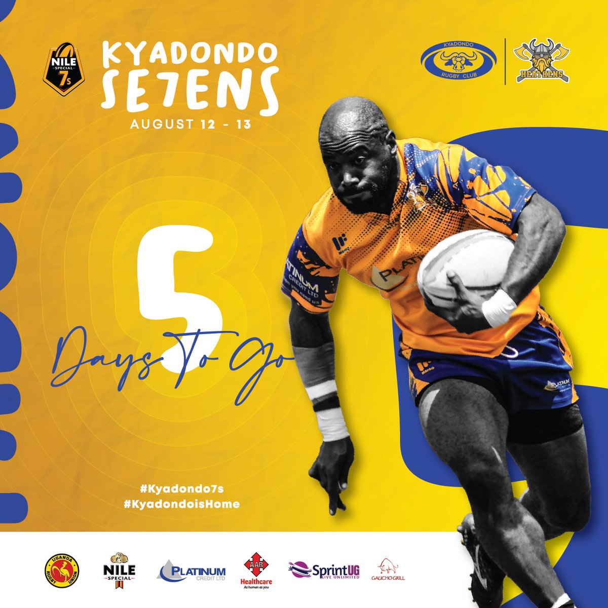 UgCentralrugby's tweet photo. The #NileSpecial7s is back in Central Region this weekend.

Plan to be at the #Kyadondo7s https://t.co/aaNleCHJrB