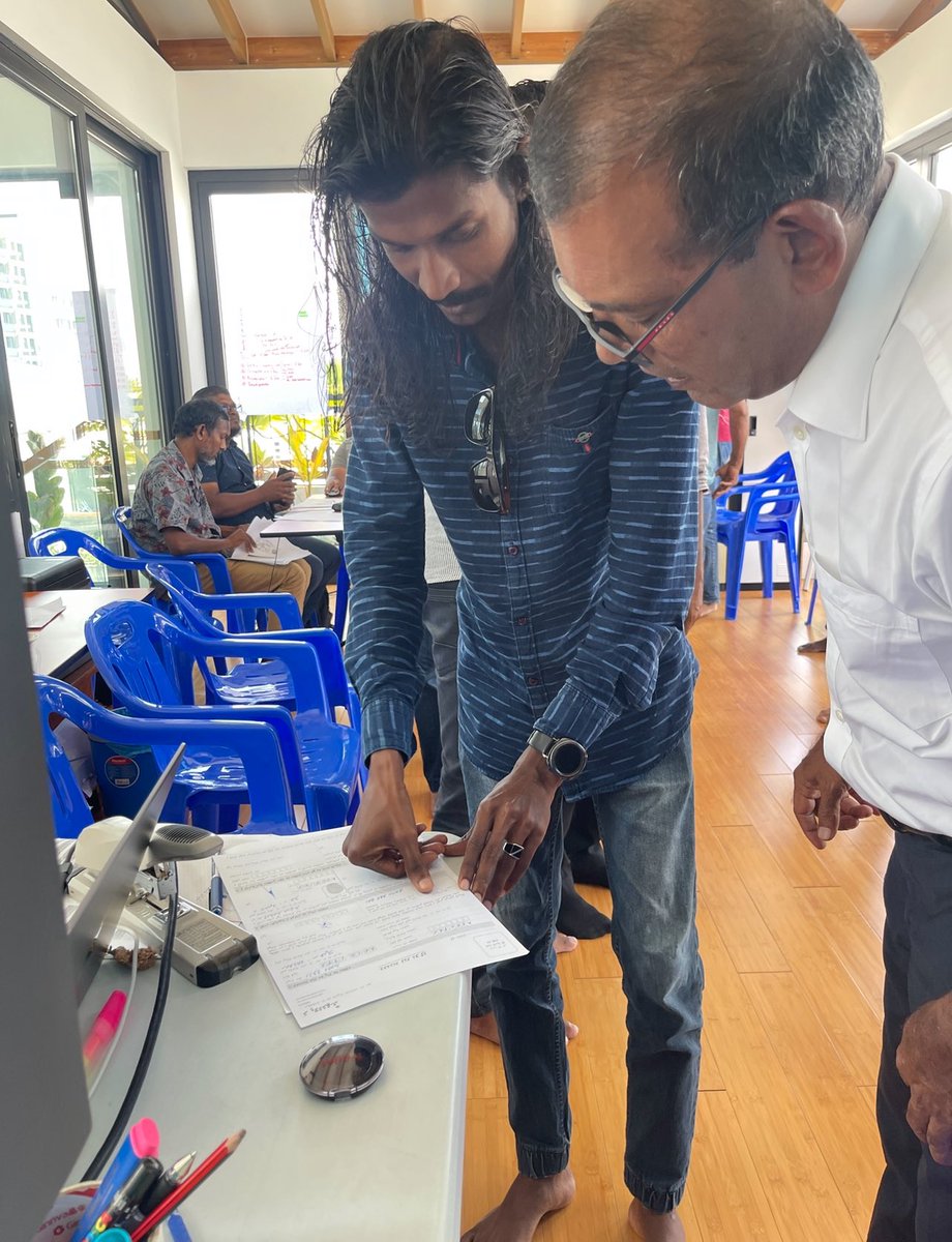 Welcome to <a href="/TheDemocratsMV/">The Democrats</a> 🩵
<a href="/AhulaamAhmed/">Ahulaam Ahmed (Laamu)</a> 💪🏻
#Zuvaanungeparty 
<a href="/ilyas_labeeb/">Ilyas Labeeb 🎈</a> 
<a href="/MohamedNasheed/">Mohamed Nasheed</a>