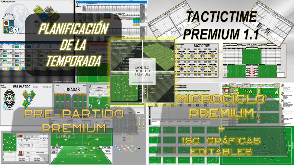 ⚽Cuaderno Delegado PDF. 📸1
⚽️Cuaderno Análisis PDF. 📸2

⚽️¿Qué quieres info de los Formatos Premium?. 📸3
escribiendo a jesuspjfutbol@gmail.com