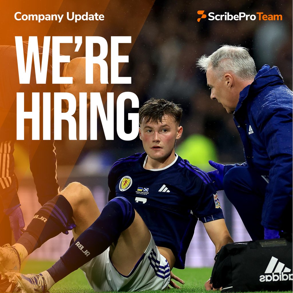 scribe_pro's tweet image. We're looking for someone to join our team and help us raise the profile of our game-changing software. Visit scribepro.co/jobs/ to apply