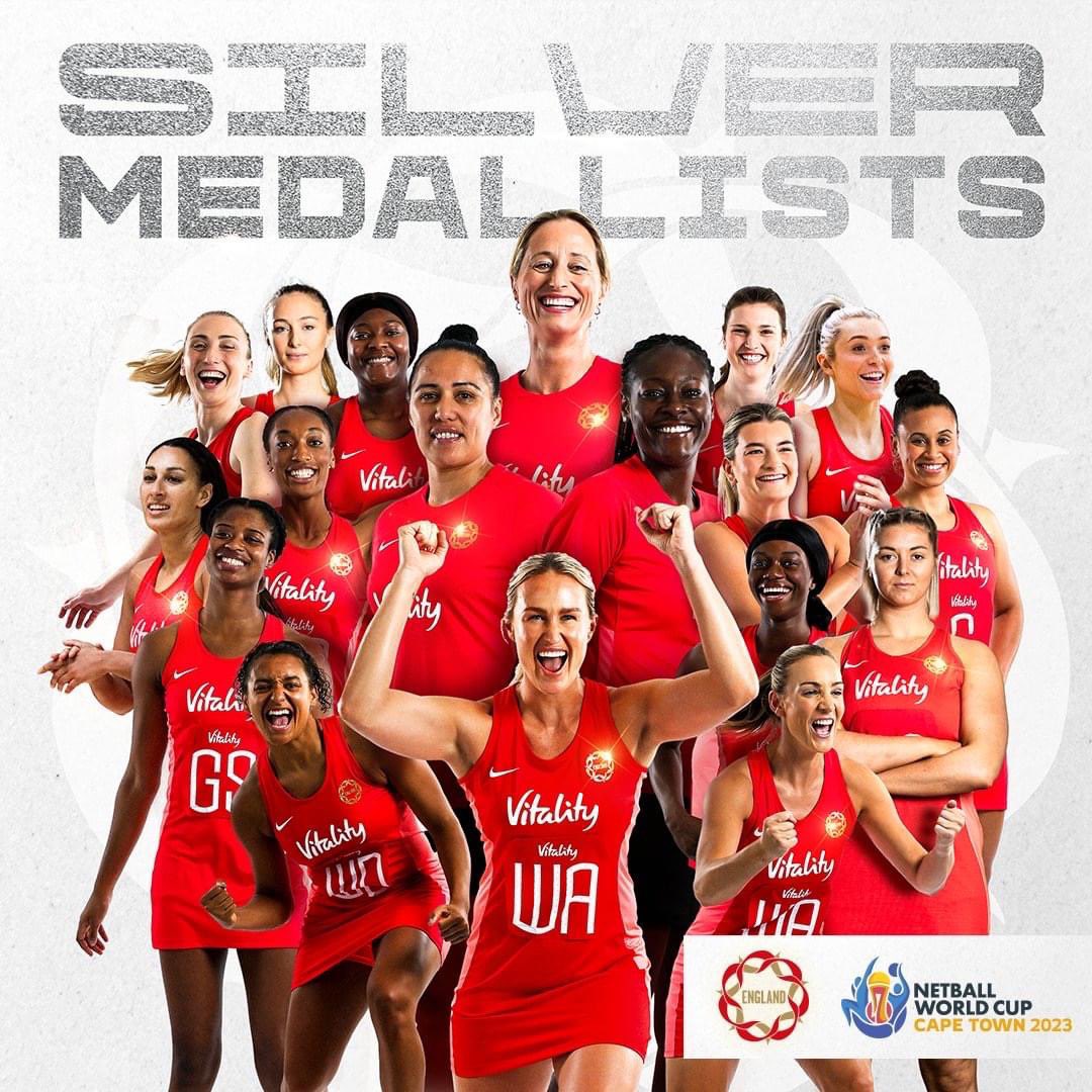 🤩 Are you inspired by the history that was made over the weekend by the Vitality Roses?

⭐ Why not come along to a Back to Netball, Netball Now, or Walking Netball session and join the netball family?

👉 Feel free to message me, or follow the link engage.englandnetball.co.uk/sessionfinder