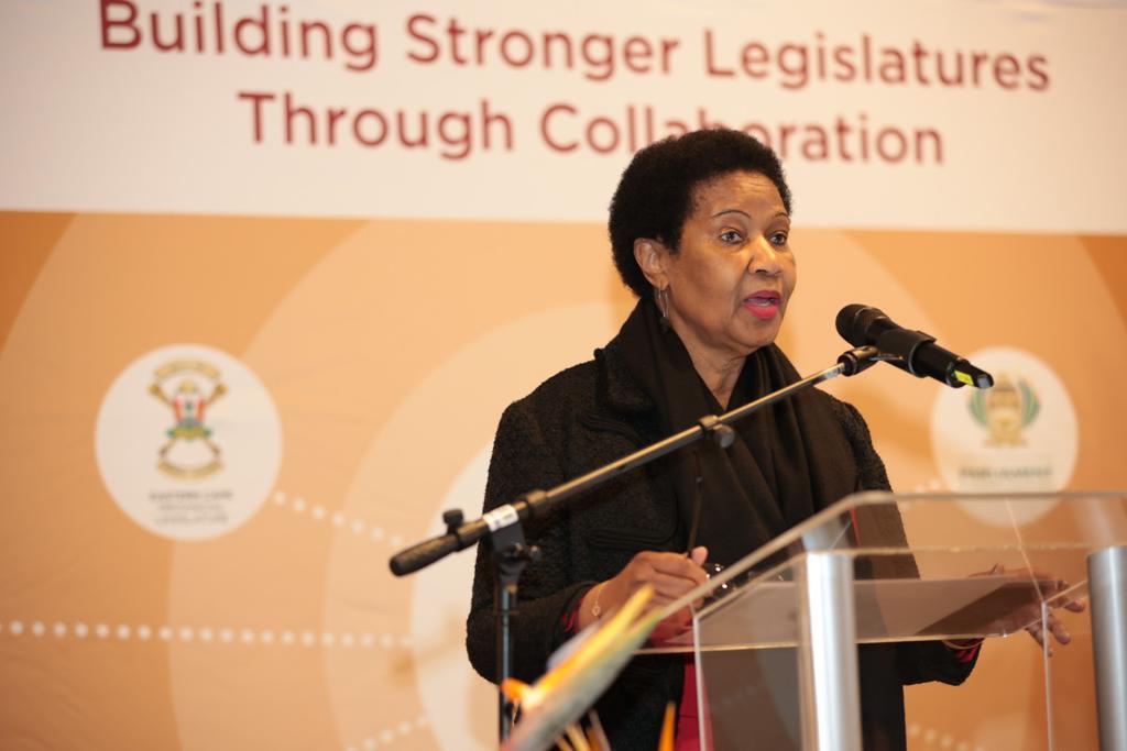 ParliamentofRSA's tweet photo. Former Deputy President of RSA Dr Phumzile Mlambo-Ngcuka has called for the #LegislativeSector to have empathy and fairness in implementation of its work. Also called for the adoption of SMART approach. #DevelopmentSeminar https://t.co/UaQa6PVjK7