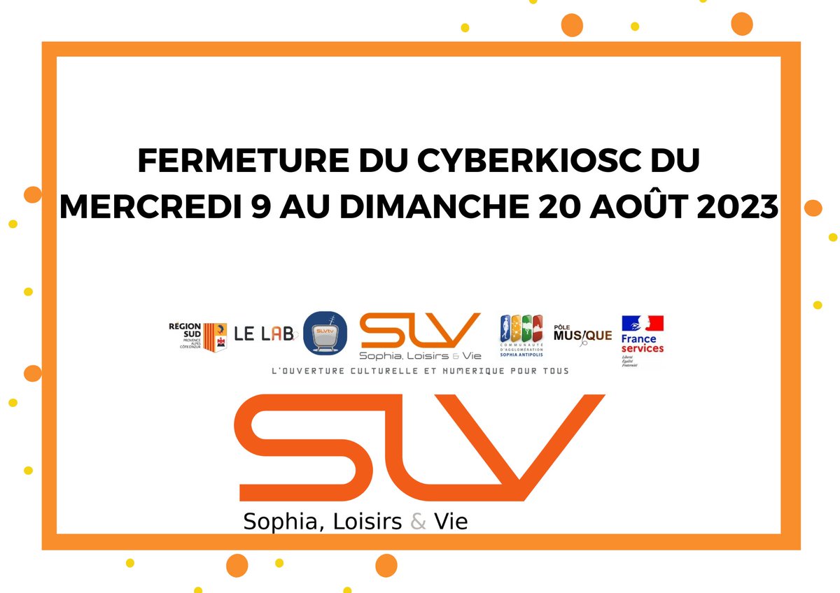 SLV Sophia Loisirs & Vie tweet media