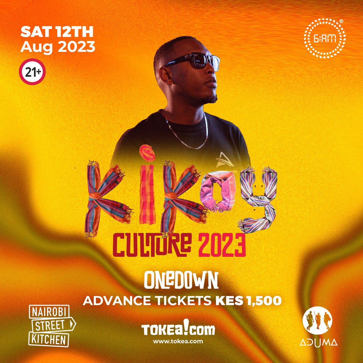 6amkenya's tweet image. Dive deep into beats that pulse and rhythms that captivate. 🎵 Experience the unmatched @OneDownLIVE setting Nairobi's scene on fire! 🔥 Ready for an electrifying musical journey? Let's make it unforgettable at @Nrbstrt_Kitchen this Sat 12th Aug ! #OneDown #KikoyCulture2023