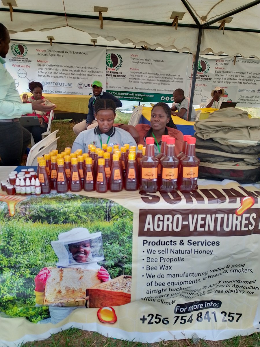 Young Farmers Champions Network - YOFCHAN (@yofchan) on Twitter photo #Happeningnow #AgricShow23
<a href="/yofchan/">Young Farmers Champions Network - YOFCHAN</a> is participating in the ongoing 29th National Agricultural Show at the Agricultural Show Grounds in Jinja, #Uganda, were our champions are showcasing innovative practices and technologies in the agricultural sector. #Happeningnow #AgricShow23
<a href="/yofchan/">Young Farmers Champions Network - YOFCHAN</a> is participating in the ongoing 29th National Agricultural Show at the Agricultural Show Grounds in Jinja, #Uganda, were our champions are showcasing innovative practices and technologies in the agricultural sector.