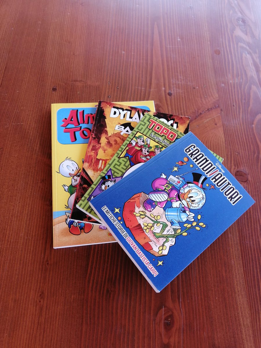 Acquisti vacanzieri 🏖️

#paninicomics #almanaccotopolino #dylandog #batman #grandiautori #storieabivi