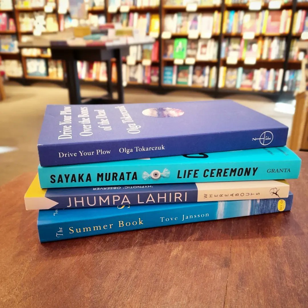 Did you know August is #WomenInTranslation month?

Here are four absolutely brilliant authors - if they're not on your to-read list, get them on ASAP!

We're putting together a display of our top picks today, so pop into store to discover more #TranslatedFiction by women.