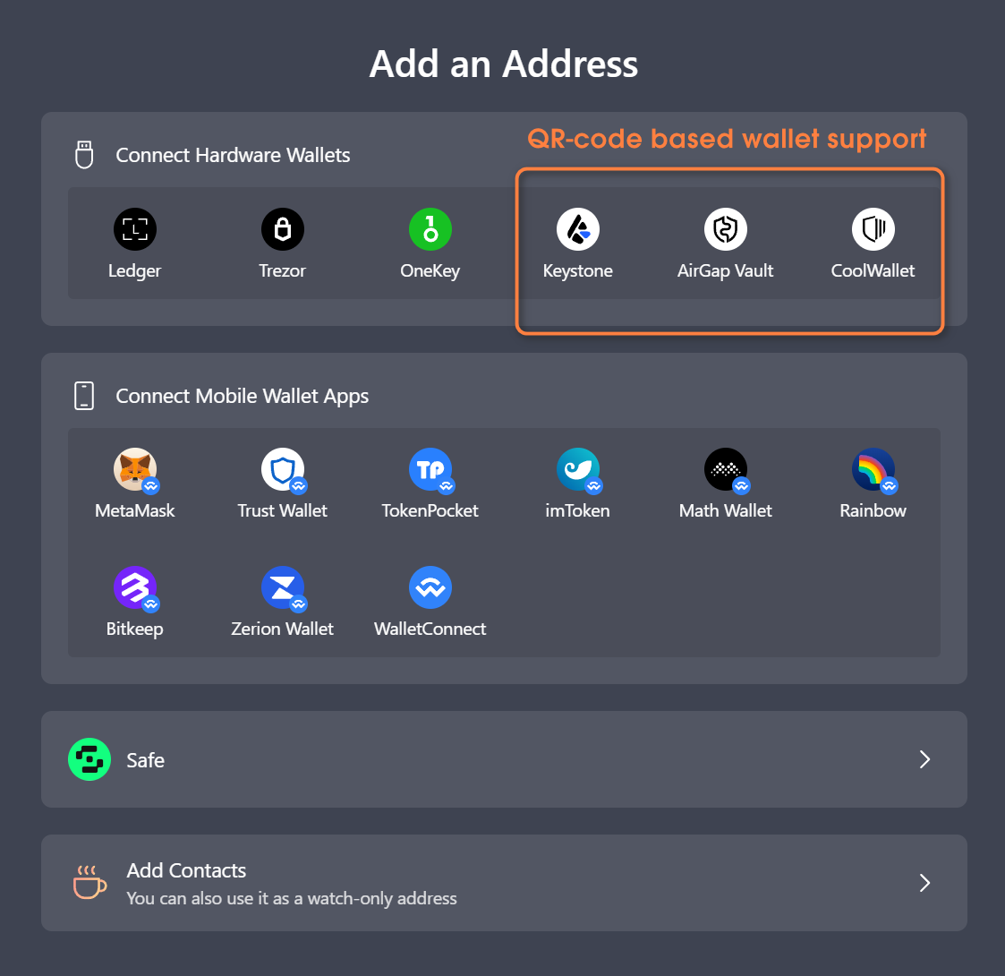 cool007zqw's tweet photo. As a two-year-old user of @Rabby_io , here's what I love the most about Rabby:
 
1. security prompt
2. standalone app
3. qrcode-based wallet support

goodbye MetaMask. https://t.co/82SzV8uG6E
