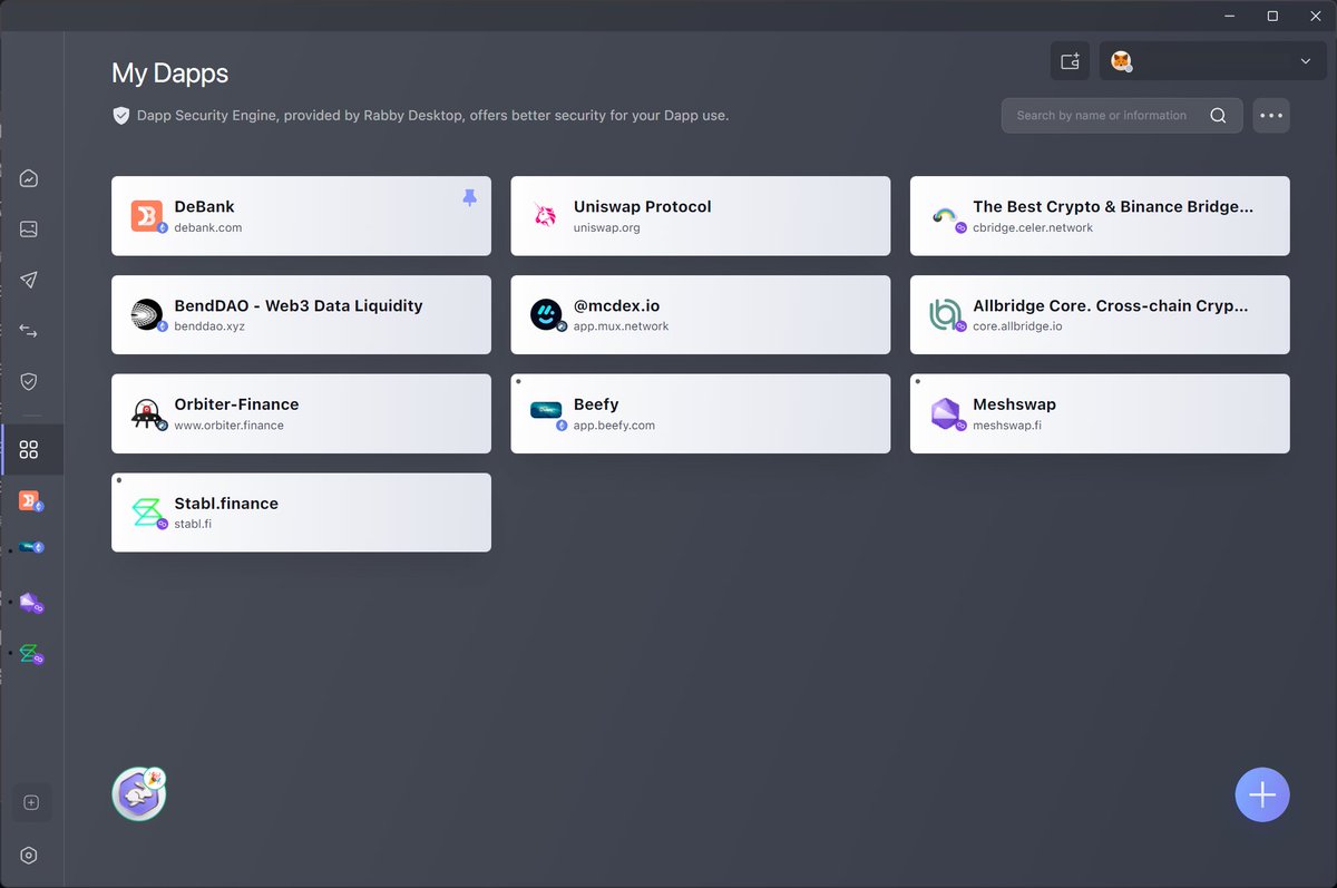 As a two-year-old user of <a href="/Rabby_io/">Rabby Wallet</a> , here's what I love the most about Rabby:
 
1. security prompt
2. standalone app
3. qrcode-based wallet support

goodbye MetaMask.