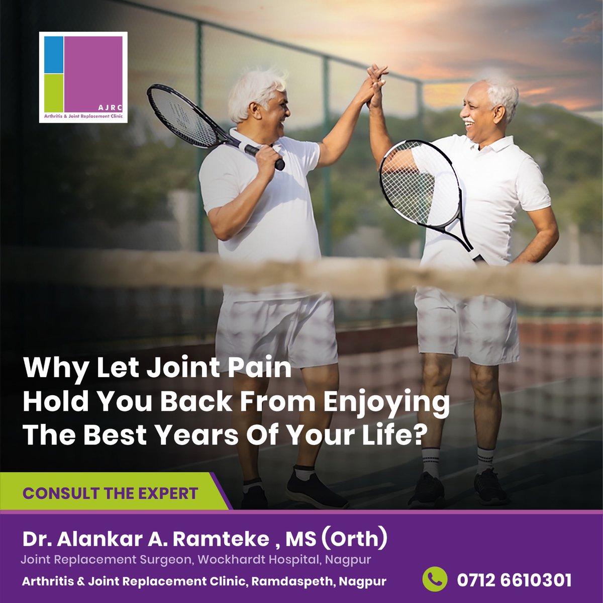 infoarthritis's tweet photo. Contact a specialist to treat your joint problems so you can pain-free experience the best years of your life.

Call - 0712 6610301 to book your appointment.
Visit our Website - https://t.co/A3rWHi5KT9
Follow - @infoarthritis

#kneereplacement #JointReplacement https://t.co/nFQmg8AVK4