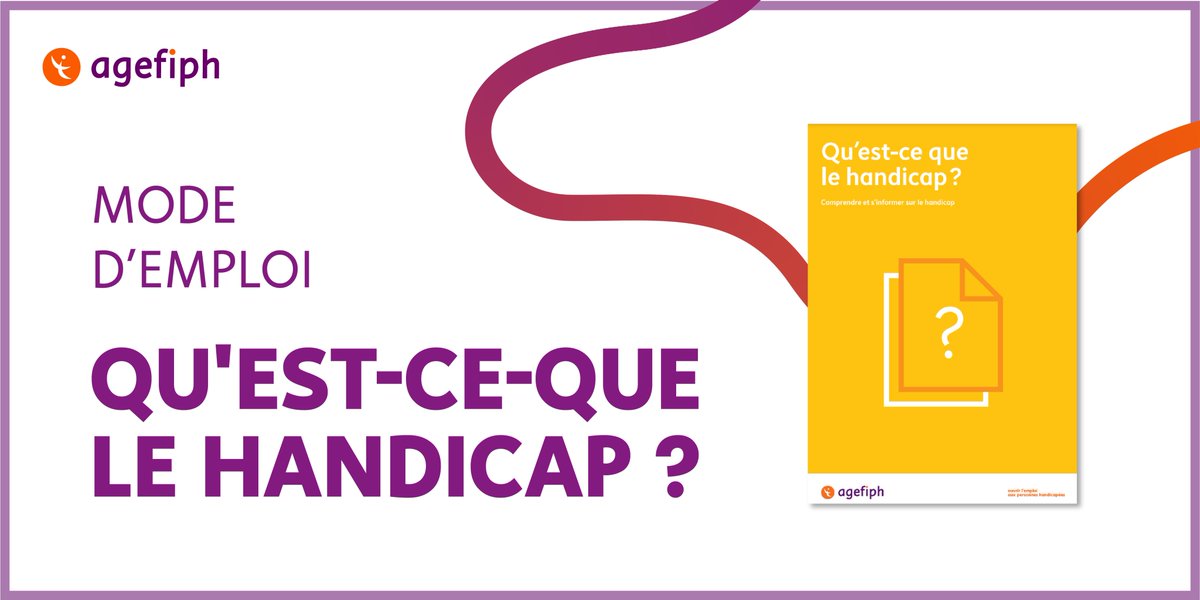 Agefiph_'s tweet photo. Mode d'emploi. Qu’est-ce que le handicap ? 🔍

2,7 millions de personnes en France, ont une reconnaissance administrative du handicap pourtant le handicap est une notion souvent mal comprise.

Pour en savoir plus, devenez #ActivateurDeProgrès ! https://t.co/mVB80UNHX1 https://t.co/lmEwZTxRZq