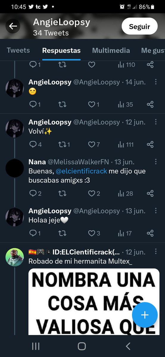 JonLaCague's tweet photo. @exanxito @elcientificrack Hay gente que se viene dedicado a hacer trampas y hacerse pasar ppr otras personas, y luego, intenta ppr MD que digas cosas para difundirlas y que te acosen
Esa persona y su grupo lo van a pagar https://t.co/mcAkcasmkf