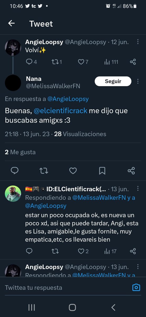 JonLaCague's tweet photo. @exanxito @elcientificrack Hay gente que se viene dedicado a hacer trampas y hacerse pasar ppr otras personas, y luego, intenta ppr MD que digas cosas para difundirlas y que te acosen
Esa persona y su grupo lo van a pagar https://t.co/mcAkcasmkf