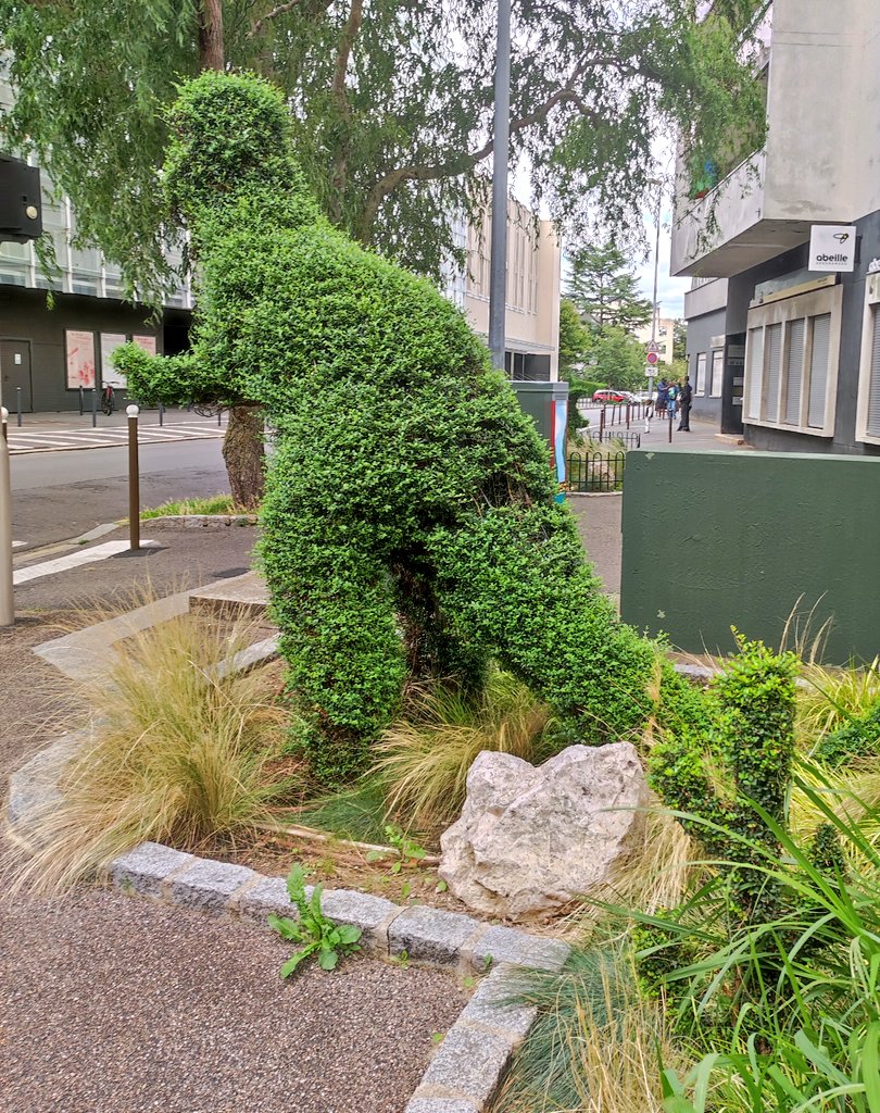Malineonline's tweet image. Visite hier au @MuseumOrleans pour la biodiversité et l'environnement #MOBE, même l'extérieur est raccord ! 😊 On est bien accueilli ! 🦒 #CultureScientifique #muséum #biodiversité #environnement #espèces #écosystèmes #paysages #sciences #biologie