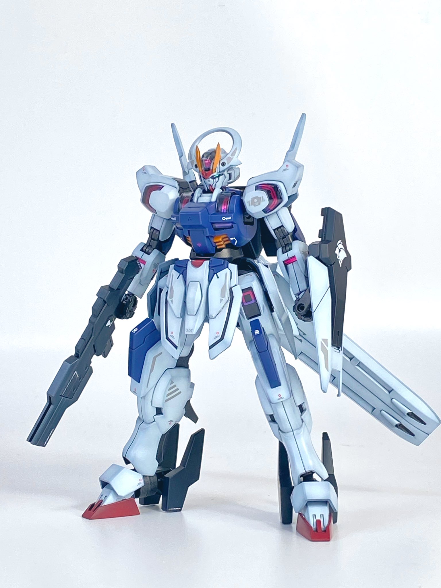 HG ガンダムシュバルゼッテ ミキシング完成品 - メルカリ