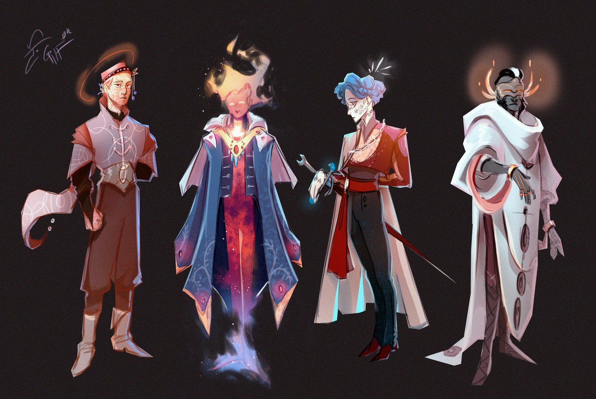Some outfits from my book 

#equilibris_graf #graf_fiction #oc