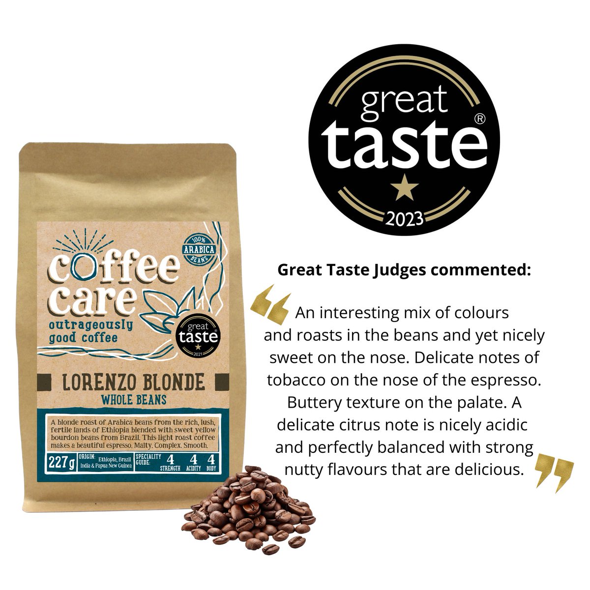 Coffee_Care's tweet image. Check out the lovely feedback we&apos;ve received from the Judges. 
Both coffees are available on our online shop coffeecare.co.uk or contact us for trade prices and samples!
#awardwinningcoffee #specialitycoffee #coffeecapsules #espressocapsules #coffeebeans #wholebeans