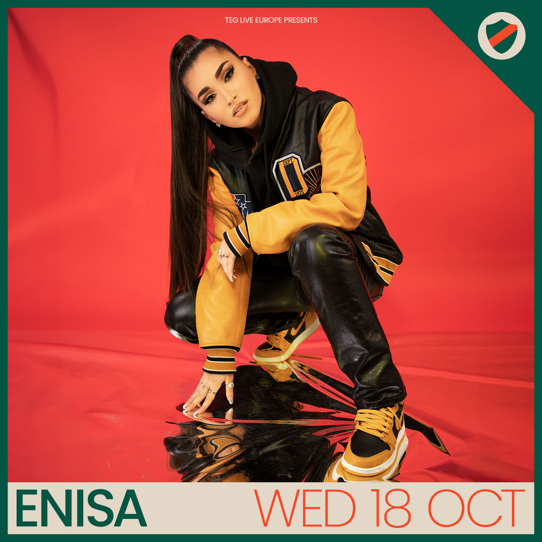 We're excited to announce that @IAmENISA is performing her first London headline show at Camden Assembly! Combining empowering lyrics, Middle Eastern flourishes and a touch of Euro-Pop, don't miss her explosive performance 💥 Tickets on sale Friday 10am