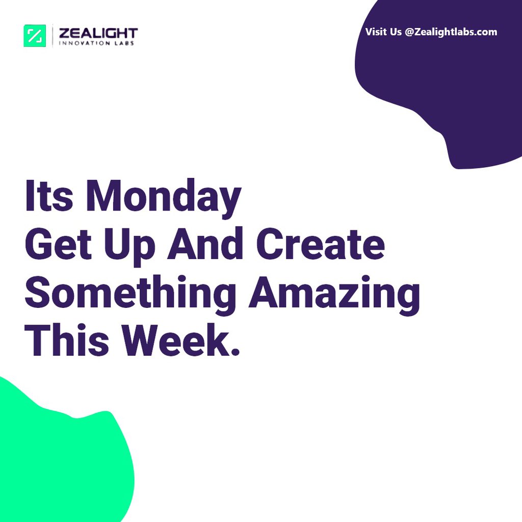 Have a productive week ahead 

#explore #zealightlabs