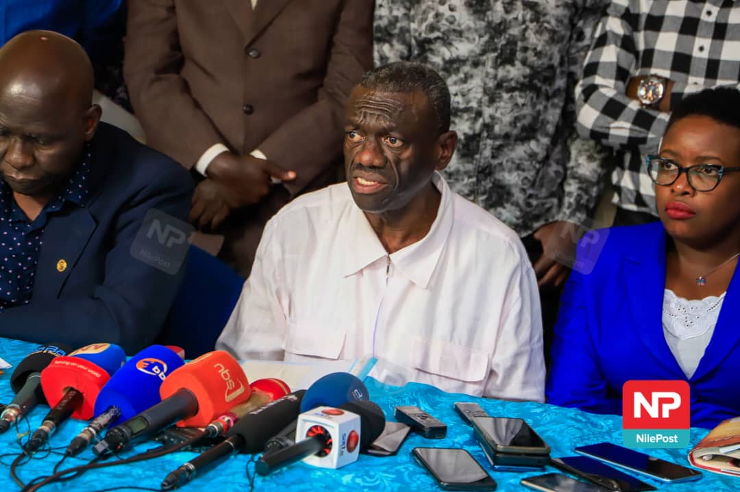 nbstv's tweet photo. Dr. @kizzabesigye1: It is a lie that money was extended to me to keep for party agents.

#NBSUpdates https://t.co/YfkKpBRKcl