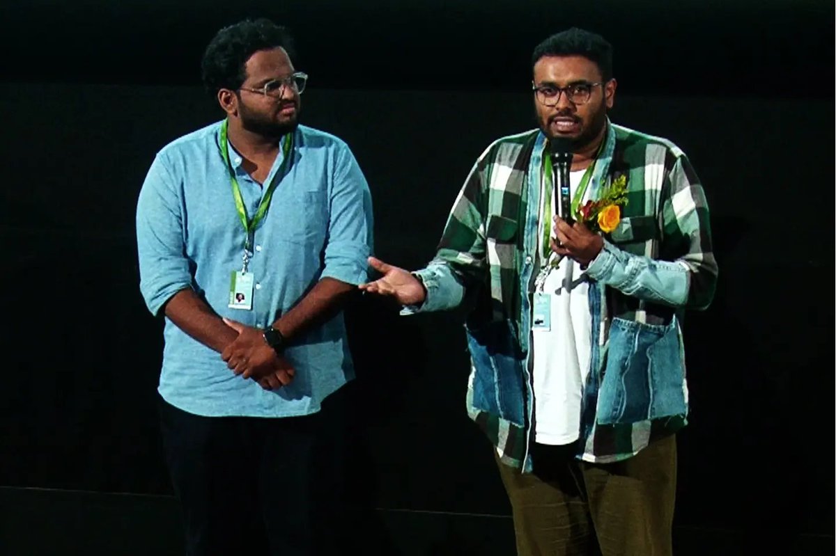 sainathuskaikar's tweet photo. Introducing #GOTHO - A SHELTER for the WORLD PREMIERE in the packed Sree Theatre at the 15th International documentary and short film festival of Kerala organised by the Department of Cultural affairs, Government of Kerala. @iffklive
The film is produced by @FTIIOfficial https://t.co/b9bTiZU5Sl
