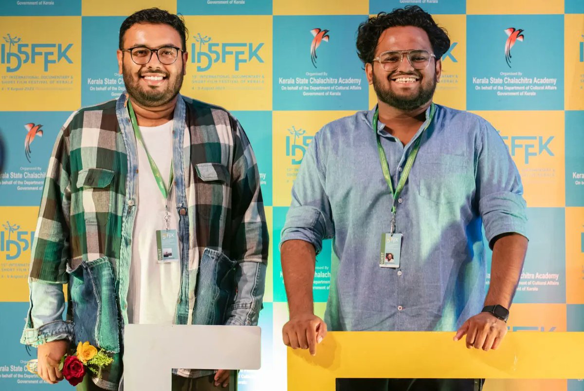 sainathuskaikar's tweet photo. Introducing #GOTHO - A SHELTER for the WORLD PREMIERE in the packed Sree Theatre at the 15th International documentary and short film festival of Kerala organised by the Department of Cultural affairs, Government of Kerala. @iffklive
The film is produced by @FTIIOfficial https://t.co/b9bTiZU5Sl