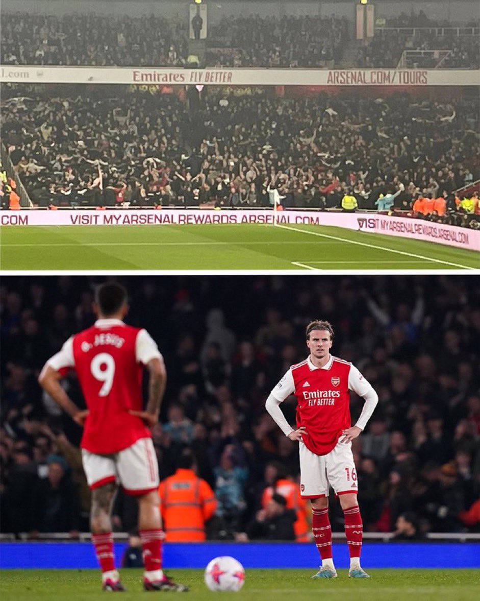Never forget 20th place Southampton doing the Poznan at the Emirates as they bottle a 10 point lead
