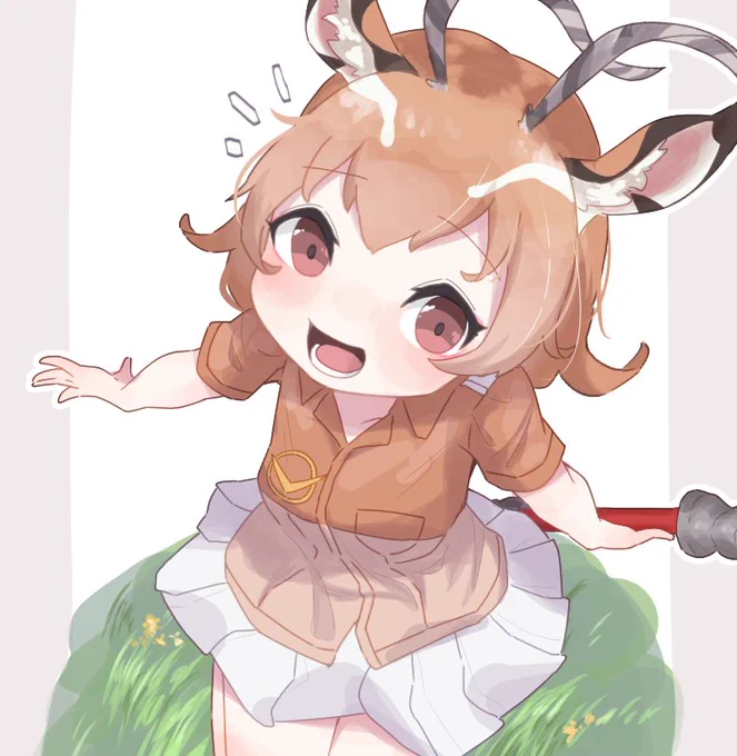 インパラちゃん可愛い  #けものフレンズ #けもフレ3