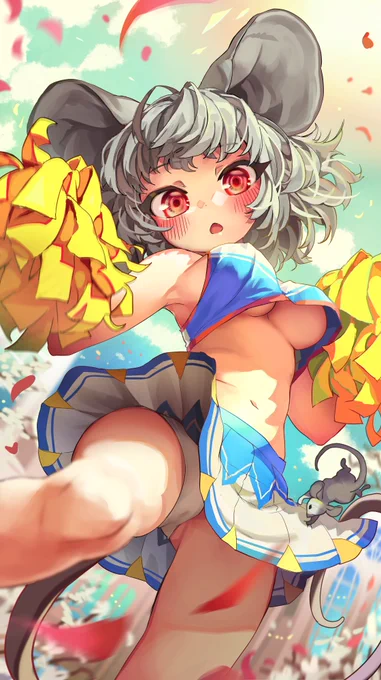 ナズーリン(チア衣装) リクエストいただきました。Thank you!!