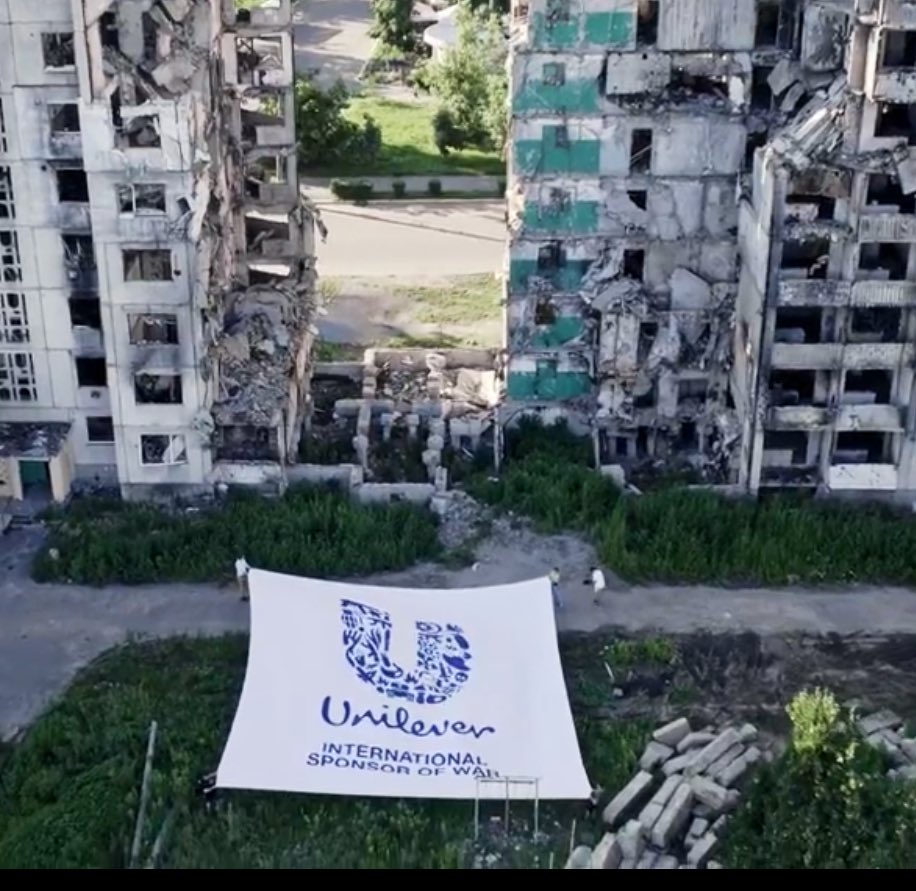 berlin_bridge's tweet photo. Unilever still refuses to leave Russia &amp; keeps financing Russian war crimes in #Ukraine.
#BoycottUnilever by boycotting their brands: https://t.co/kA7ij1peM0