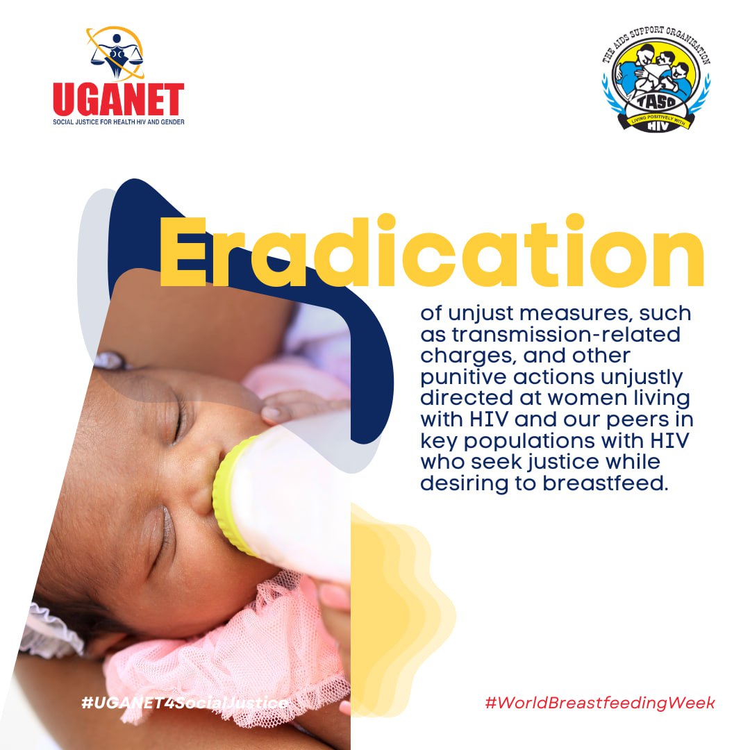 @unwomenuganda @UNAIDS_UG @fhi360 @UNICEFUganda @ObulamuUg 5/
#WorldBreastfeedingWeek2023 
#UGANET4SocialJustice