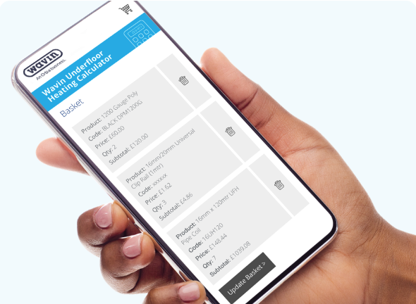 The new Wavin Underfloor Heating Calculator takes the guess work out if your underfloor heating calculations! Get an accurate quote and summary of materials needed in just four simple steps. Give it a try here hubs.la/Q01-9B_G0