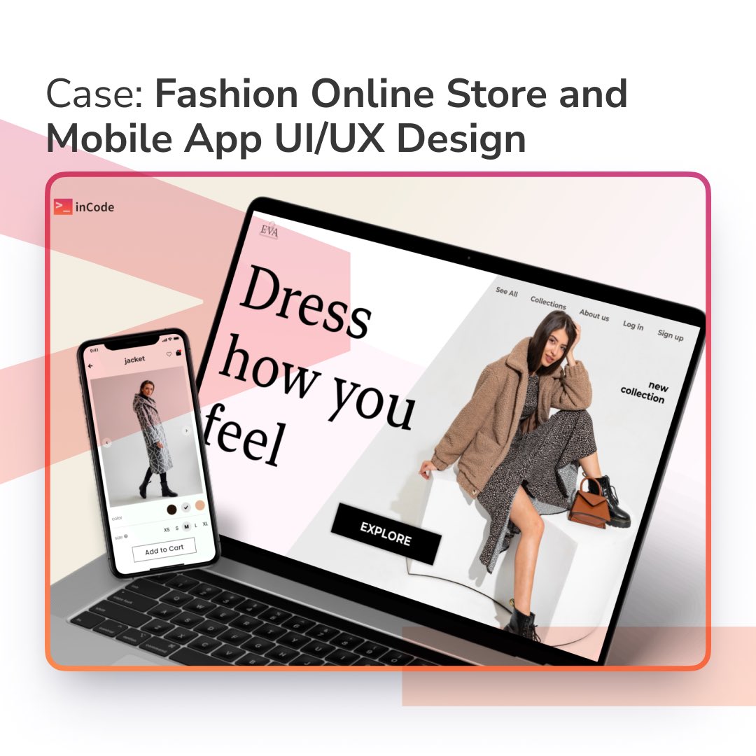 inCode_Systems's tweet image. Fashion Online Store and Mobile App UI/UX Design
We don't just build apps and websites, we create brand. Let's create big stories with inCode Systems together !
#inCodeSystems_projects #entrepreneurs #companies #onlineshop #webdevelopment #appdevelopment