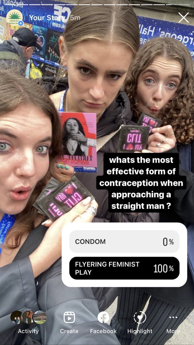 GreenSunProds's tweet photo. We’ve had the best time so far! AND We have 2for1 tickets today!! Grab a pal and come and enjoy our clitoris rap! #edfringe #FillYerBoots #edfringe2023 #feministtheatre https://t.co/8LFuzDc7XO