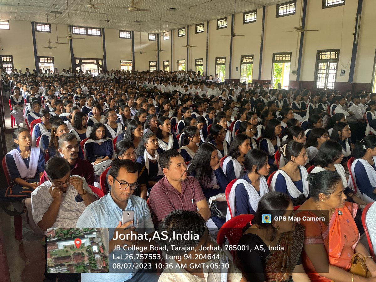 JBUniversityJRH's tweet photo. Inaugural Ceremony of Four Year UnderGraduate Program (FYUGP) under National Education Policy, 2020 for the academic session 2023-24 at Jagannath Barooah College (Autonomous).
@ranojpeguassam @himantabiswa https://t.co/eCTq6syQFt