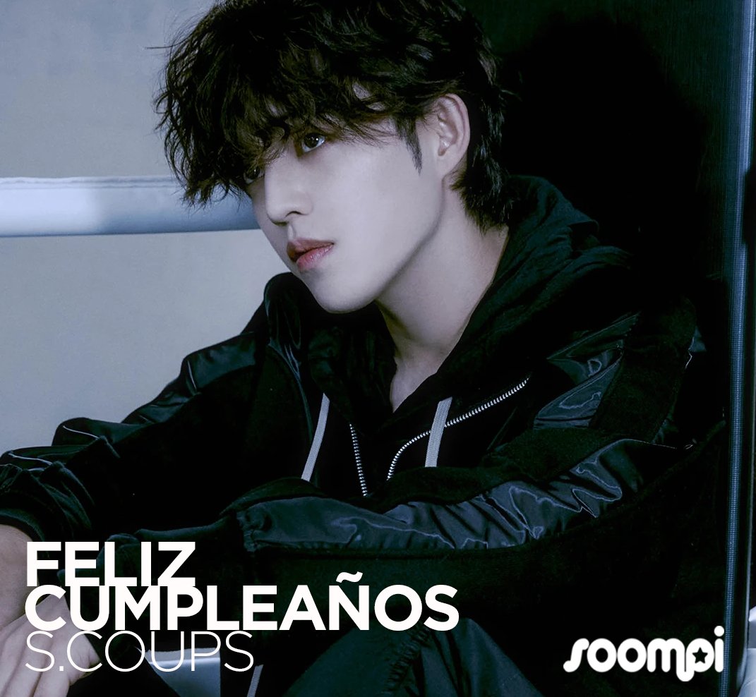 SoompiSpanish's tweet photo. Feliz Cumpleaños a #SCoups de #SEVENTEEN 🎉 #HappySCoupsDay 
Puedes leer más noticias sobre el grupo aquí:
https://t.co/5HyNi4BtwN https://t.co/ys5mwu0x03