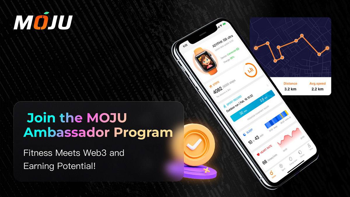 📢 Exciting news, fitness enthusiasts! 🎉

Ready for an epic opportunity? MOJU is hosting our Season One Ambassador Program! 👥💪 Join now for a chance to become a part of our incredible team, dedicated to inspiring and motivating users worldwide. 🌍

Don't miss out on this