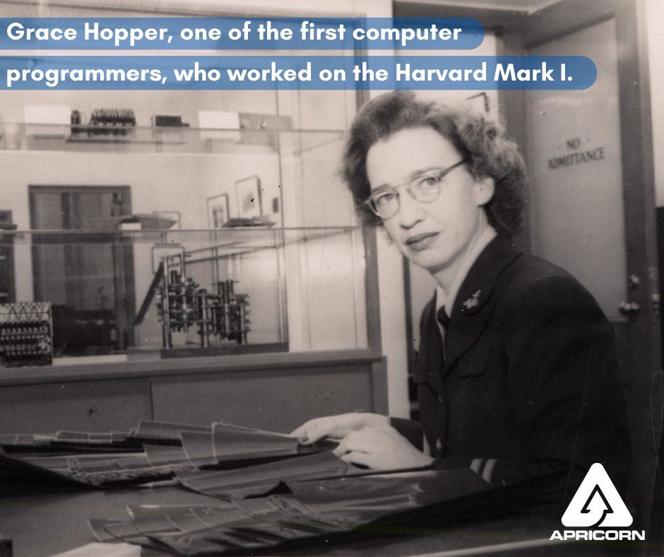apricorn_info's tweet photo. On this day in 1944, the first fully automatic computer, the Harvard Mark I, formally began operations. Developed by IBM and Howard Aiken, it remained in use at Harvard until 1959, even though other computers soon surpassed it.
#CryptographyHistory https://t.co/1mgxLB2svS