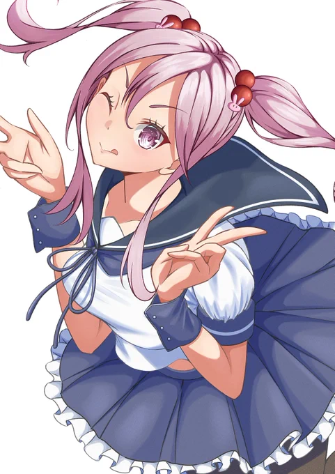 描いたー。 #艦これ #漣