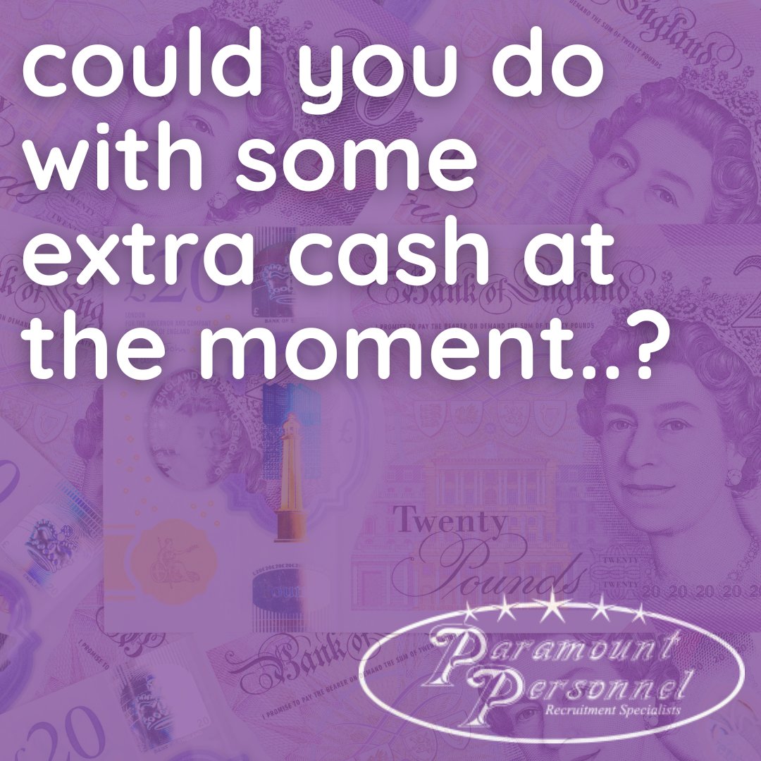 Earn free cash by referring somebody to Paramount Personnel!  We are offering up to £250 as a #findersfee!

For terms and conditions visit our website! tinyurl.com/mpwbkjrc

 #freecash #referafriend #recommendation #referral #referrals #referandearn #earnmoney #cash #makemoney